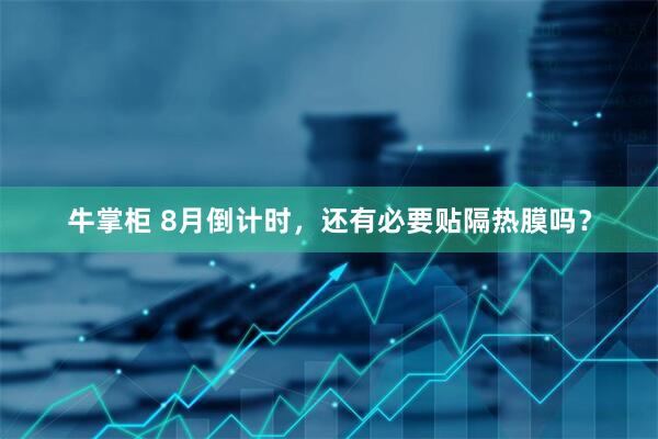牛掌柜 8月倒计时，还有必要贴隔热膜吗？